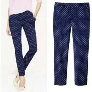 Jcrew Polka Dot Cafe Capri 